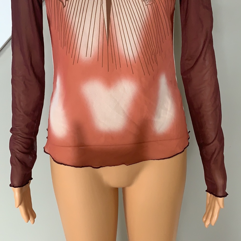 Sheer top - Picture 3 of 8